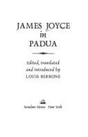 book cover of James Joyce in Padua by ジェイムズ・ジョイス