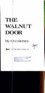 book cover of The Walnut Door by John Hersey