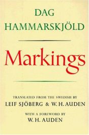 book cover of Markings by Νταγκ Χάμαρσκελντ
