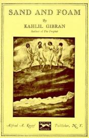 book cover of Sand and Foam by Kahlil Gibran
