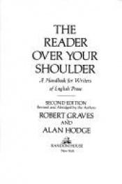 book cover of The reader over your shoulder by Robert von Ranke Graves