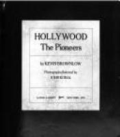 book cover of Hollywood the pioneers by Kevin Brownlow