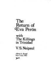 book cover of De terugkeer van Eva Perón by V.S. Naipaul
