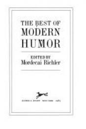 book cover of The best of modern humor by Mordecai Richler