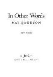 book cover of In other words : new poems by May Swenson