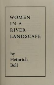 book cover of Women in a River Landscape by Heinrich Böll
