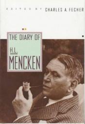 book cover of The diary of H.L. Mencken by H. L. Mencken