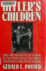 book cover of Hitler's Children by Gerald Posner