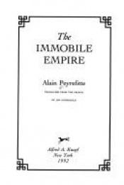 book cover of The Immobile Empire by Alain Peyrefitte