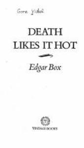 book cover of Death Likes It Hot by Gore Vidal
