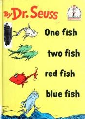 book cover of 一条鱼 两条鱼 红色的鱼 蓝色的鱼 by Dr. Seuss