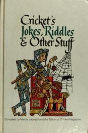book cover of Cricket's Jokes, Riddles and Other Stuff by Marcia Leonard