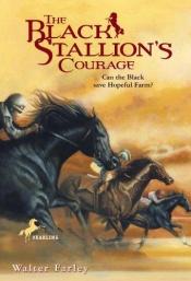 book cover of The Black Book 09: The Black Stallion's Courage by Walter Farley