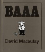 book cover of Baaa by David Macaulay