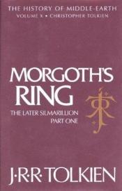 book cover of El anillo de Morgoth by J. R. R. Tolkien