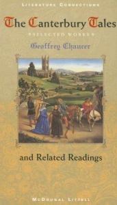 book cover of Canterbury Tales and Related Readings by Geoffrey Chaucer