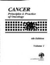 book cover of Cancer, principles and practice of oncology by 