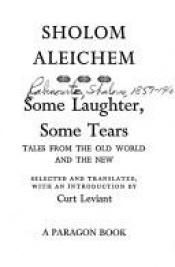 book cover of Some Laughter, Some Tears by Sholem Aleichem