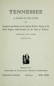 book cover of The WPA guide to Tennessee by Federal Writers Project