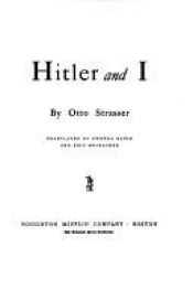 book cover of Hitler and I by Otto Strasser