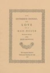 book cover of The distress'd orphan, or, Love in a mad-house by Eliza Fowler Haywood