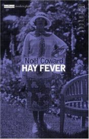 book cover of Hay fever by Noel Coward