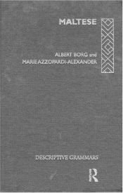 book cover of Maltese by Albert J. Borg|Marie Azzopardi-Alexander