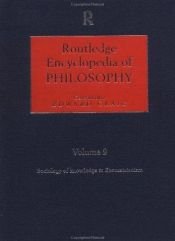 book cover of Routledge Encyclopaedia of Philosophy by 