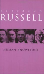 book cover of Human Knowledge by Bertrand Russell