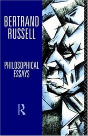 book cover of Philosophical essays by Bertrand Russell