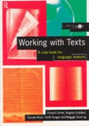 book cover of Working with Texts by Ronald Carter