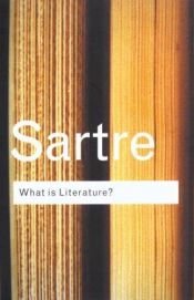 book cover of O que é a Literatura? by Jean-Paul Sartre