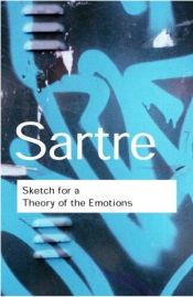 book cover of Esquisse d'une théorie des émotions by ژان-پل سارتر