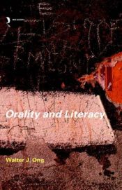book cover of Orality and literacy by Walter Jackson Ong