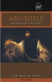 book cover of Aristotle, Sixth Edition by David Ross