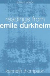 book cover of Readings from Emile Durkheim by Emile Durkheim