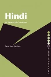 book cover of Hindi: An Essential Grammar (Essential Grammars) by Rama Kant Agnihotri