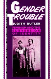 book cover of Gender Trouble by Judith Butlerová