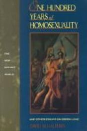 book cover of One hundred years of homosexuality by David M. Halperin