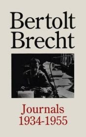 book cover of Bertolt Brecht journals by ברטולט ברכט