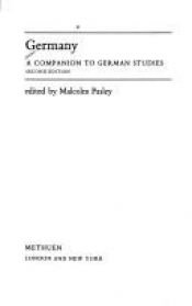 book cover of Germany: A Companion To German Studies by Malcolm Pasley