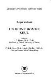book cover of UM HOMEM SÓ (Un Jeune Homme Seul) by Roger Vailland
