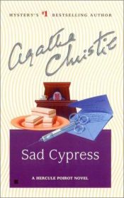 book cover of Sad Cypress by Agata Kristi