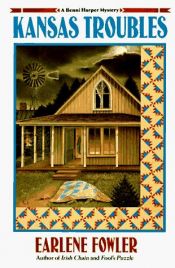 book cover of Kansas troubles by Earlene Fowler
