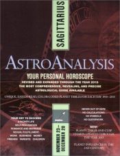 book cover of Astroanalysis: Sagittarius by American Astroanalysts Institute