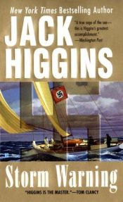 book cover of Stormwaarschuwing by Jack Higgins