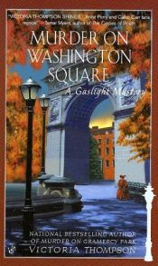 book cover of Mord am Washington Square by Victoria Thompson