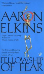 book cover of Fellowship of Fear by Aaron Elkins