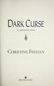 book cover of Dark Curse by Christine Feehan