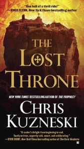 book cover of The Lost Throne by Chris Kuzneski